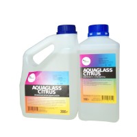 AquaGlass Citrus 3000 грамм (прозрачная эпоксидная смола) AquaGlass Citrus 3000 грамм (прозрачная эпоксидная смола)